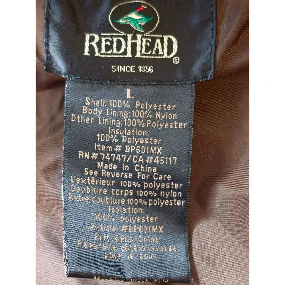RedHead‎ Bone Dry Mens Advantage Max-4 HD Camo Hunting Jacket Large FLAW